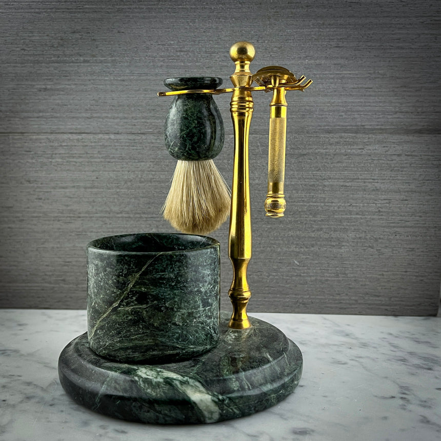 Marble Shave Set