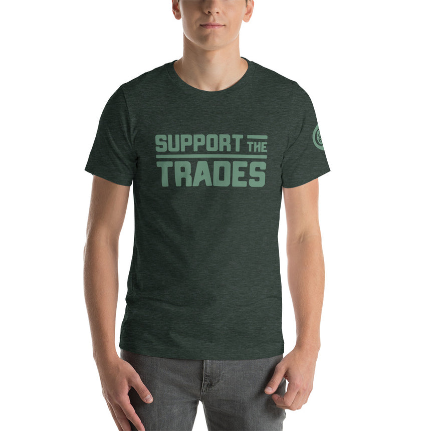 Support the Trades Sage Tee